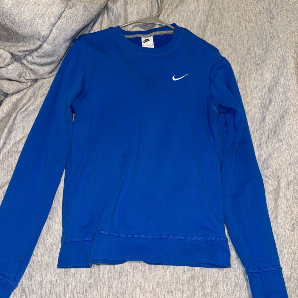 Nike Royal Blue Crew Neck Shirt